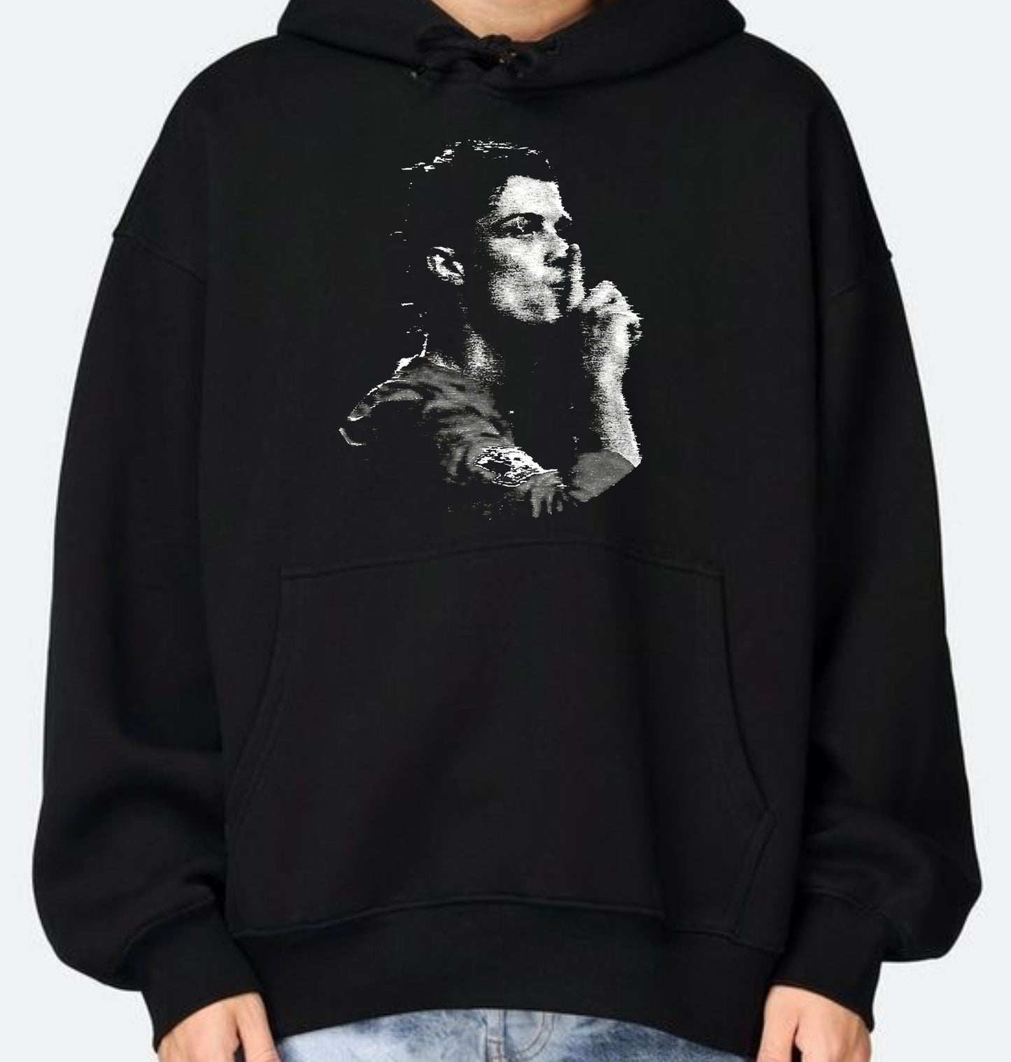 08 CR7 Black Hoodie