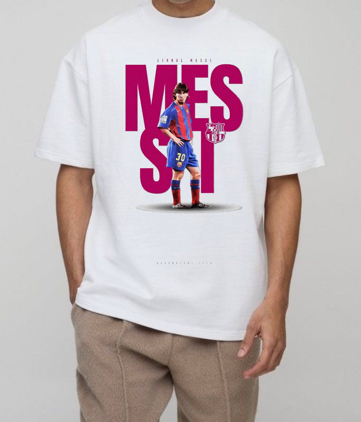 Retro Leo Messi Tee